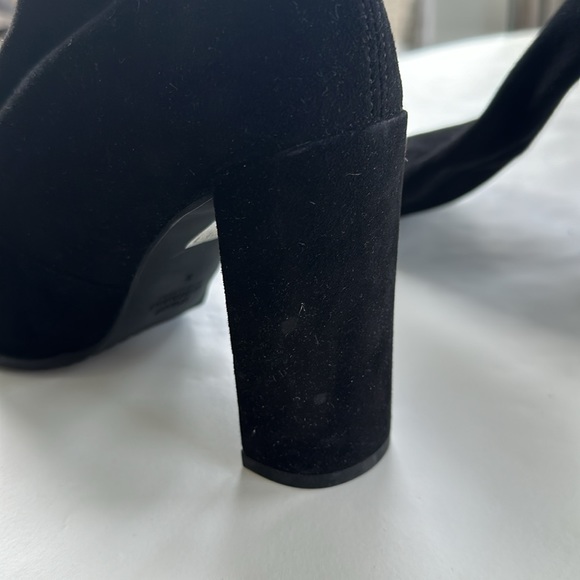 Stuart Weitzman Hiline Boot in Black Suede - Picture 6 of 13